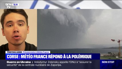 Corse: Météo France explique pourquoi la vigilance orange a été déclenchée peu de temps avant l'orage