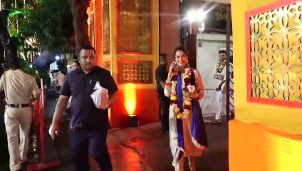 Payal Rohatgi and Sangram Singh seek blessings from Lord Krishna on Janmashtami