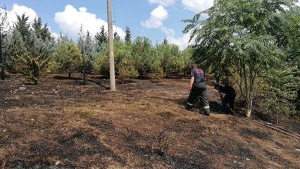 Son dakika haberi | Taşlama makinesinden çıkan kıvılcım yangına sebep oldu