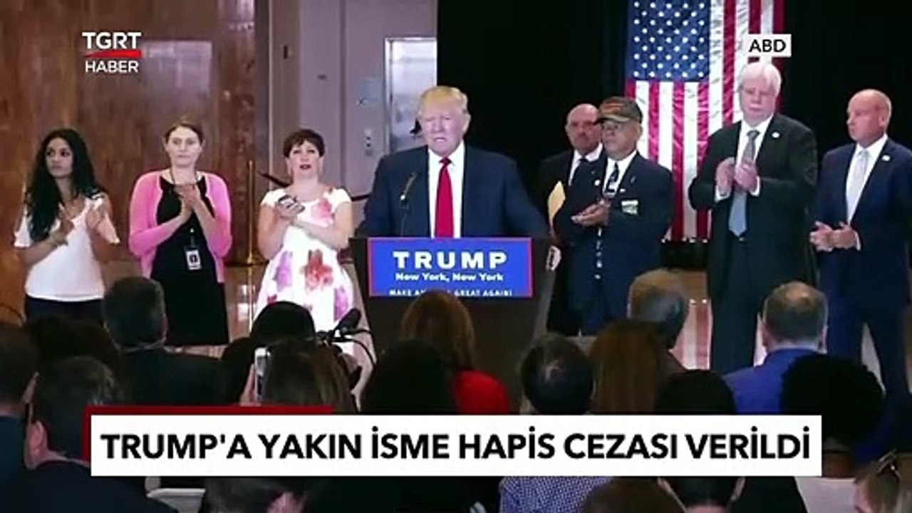 Trump'a Kötü Haber En Yakınındaki İsim Kabul Etti! 'Vergi Kaçırdım' - TGRT Haber