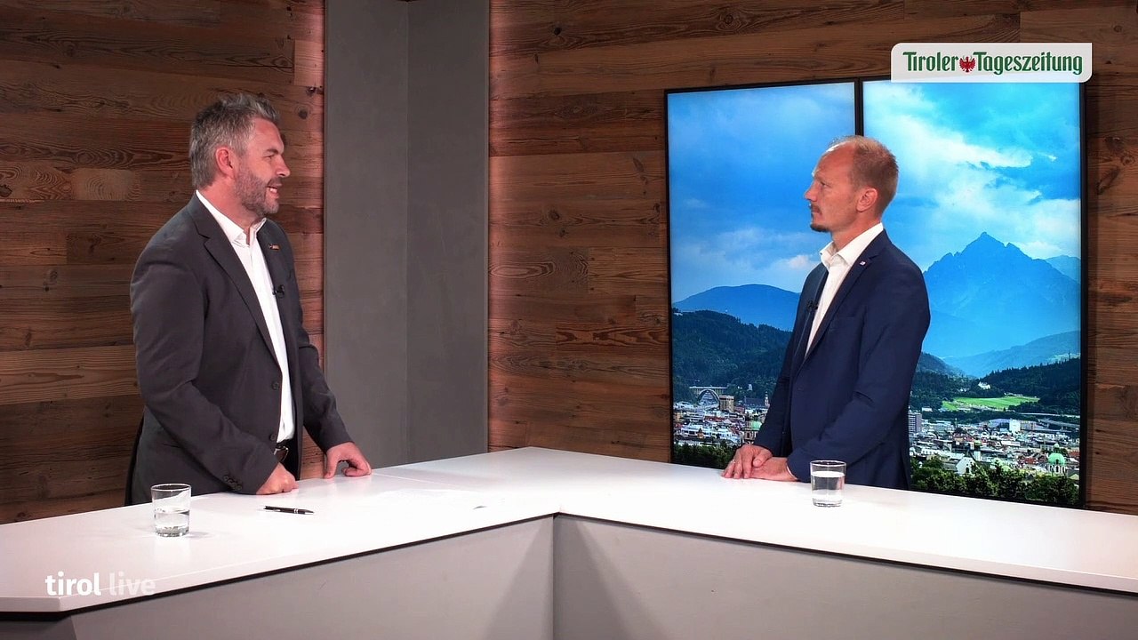 „Tirol Live” am 19. August mit Anzengruber und Bischofer