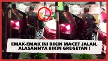 Emak-Emak Ini Bikin Macet Jalan, Tak Mau Majukan Mobil Alasannya Bikin Gregetan