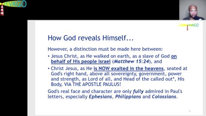 RE 096 Building = Approach Present - The unveiling of God's True Face! 01 of 02