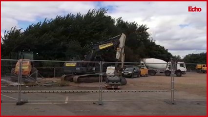 Work on new homes starts at Vaux site