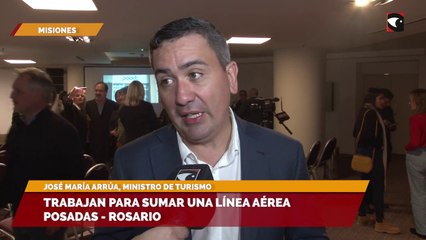 Trabajan para sumar una línea aérea Posadas-Rosario
