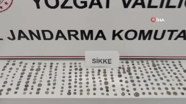 Yozgat haberleri! Yozgat'ta 327 sikke ele geçirildi
