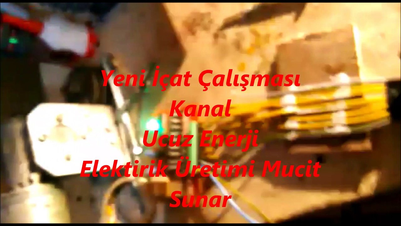 ucuz elektirik enerjisi mucit yerli elstla alternatörü