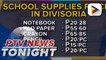 Shoppers in Divisoria disappointed with prevailing price of school items