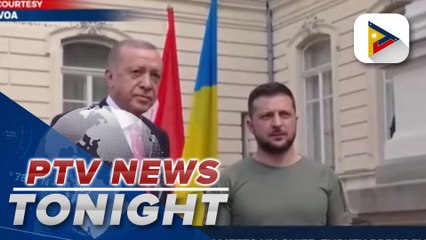 Ukraine's president meets UN chief, Turkey president