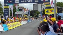 Tour de l'Avenir 2022 - Comme l'an dernier, le vainqueur de la 1ère étape du Tour de l'Avenir se nomme Soren Waerenskjold