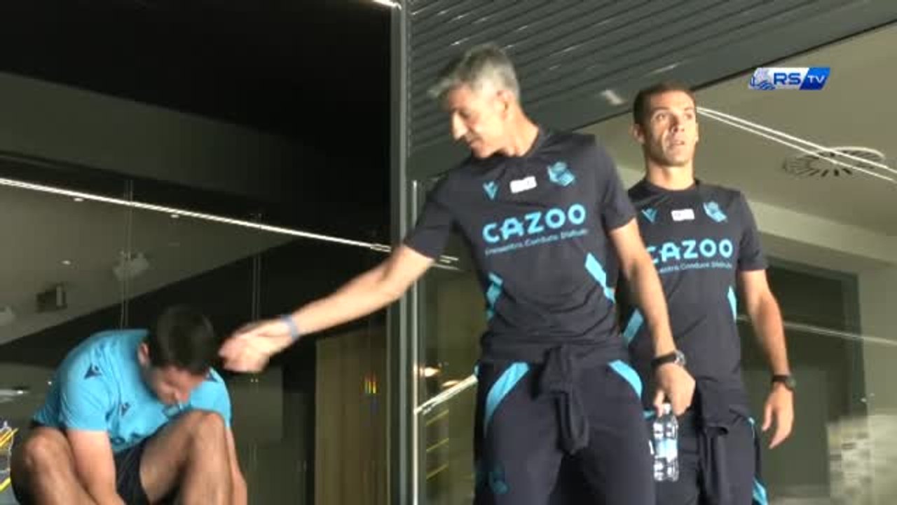 La Real Sociedad, a punto para recibir al Barça