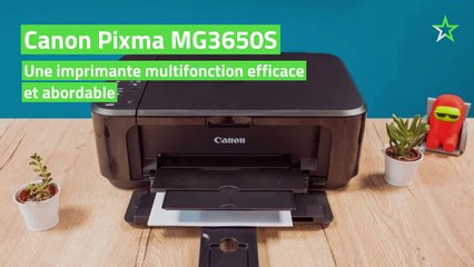 Test Canon Pixma MG3650S : une imprimante multifonction efficace et abordable