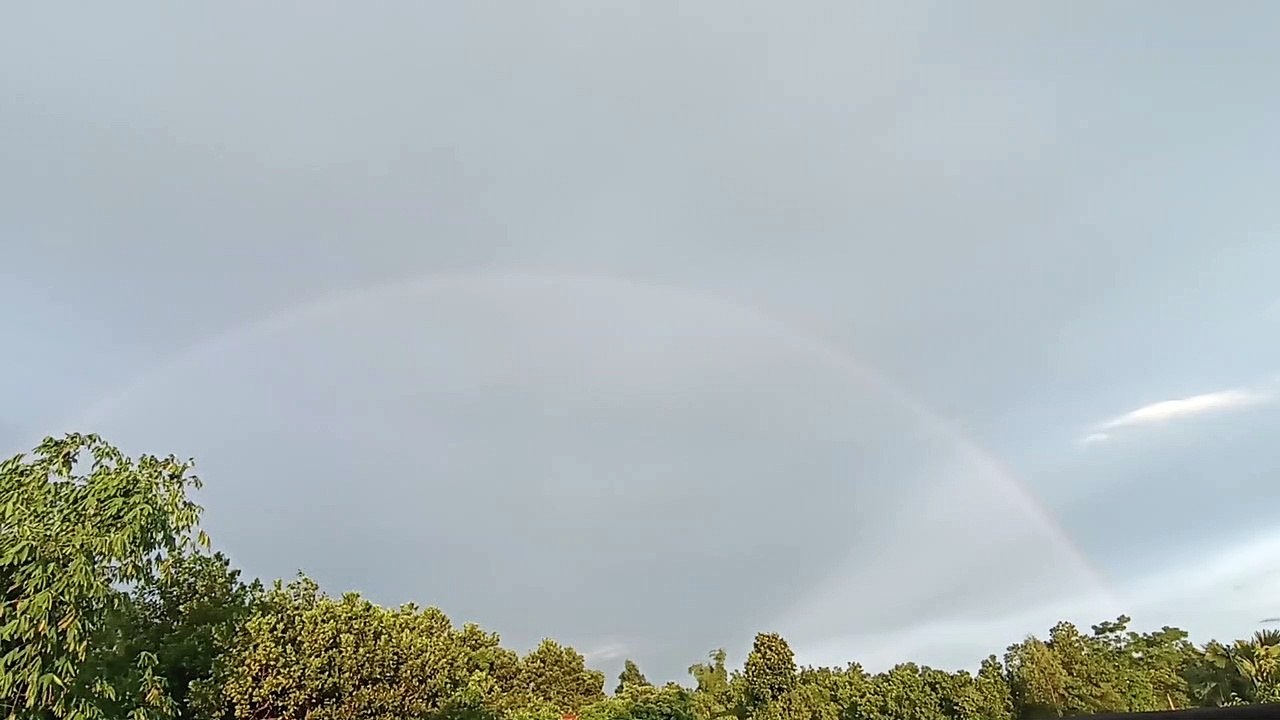 Rainbow after the rain