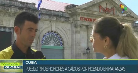 Pueblo cubano honra a desaparecidos del siniestro en Matanzas