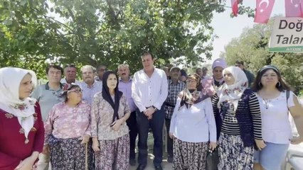 CHP'yi Hüseyin Yıldız, Jes'lere Karşı Nöbet Tutan Köylülerle Birlikte: "Mezeköy'e Karışmayın"