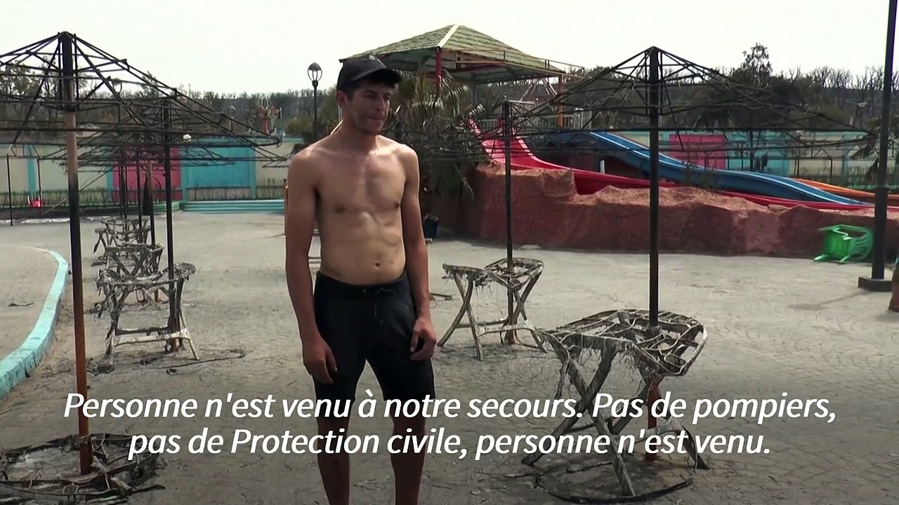 Algérie, des paysages de désolation après les feux de forêt