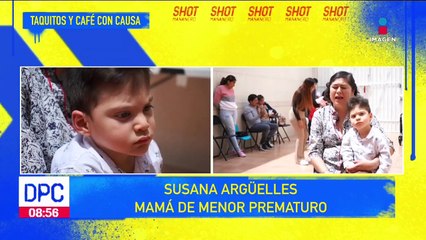 Venden tacos y café para sacar adelante a sus hijos con discapacidad