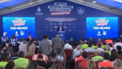 İmamoğlu: Sözleşmesi Feshedilen Metro Hatlarından Bir Tanesinin İzni Geldi. Hızlıca İhalelerimizi Yapıp Yolumuza Gümbür Gümbür Devam Edeceğiz
