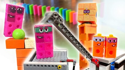 Numberblocks Chain Reaction : Octoblock and 27 to the Rescue || Keith's Toy Box