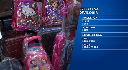 Mga humahabol sa pamimili ng school uniform at supplies, dagsa sa ilang tindahan | Saksi