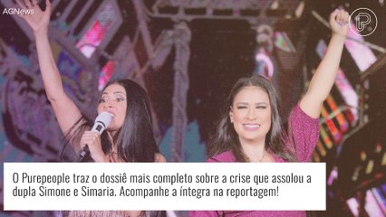 Chora sim, coleguinha! Todos os capítulos da crise de Simone e Simaria até a separação