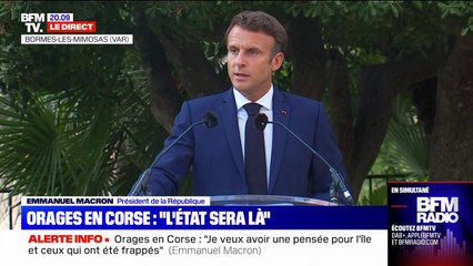 Emmanuel Macron: "Le peuple ukrainien résiste héroïquement aux assauts terribles de l'armée russe"