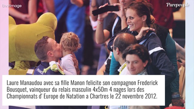 Laure Manaudou : Son ex Frédérick Bousquet chouchoute leur très grande fille Manon, un moment de rêve