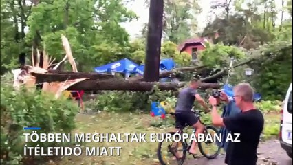 Több halálos áldozata is van az európai ítéletidőnek
