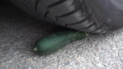 Crushing Crunchy & Soft Things by Car! EXPERIMENT CAR vs M&M