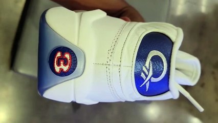 Reebok Question Iverson Blue Toe Sneaker 2022 on feet review