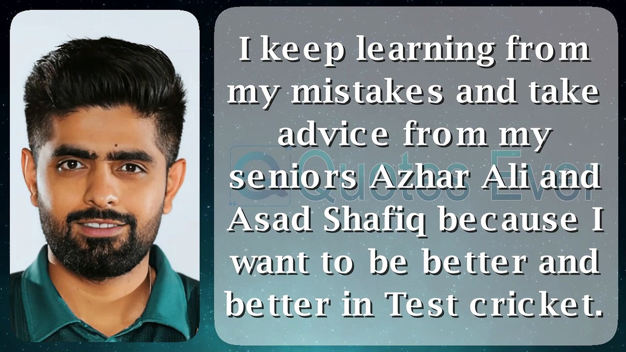 Babar Azam 49 #quotes #quotesaboutlife #quotesaboutlove #quoteschannel Quotes Ever