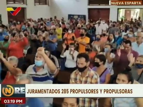 Nueva Esparta | Juramentados 285 propulsores y propulsoras del PSUV en el municipio Arismendi