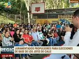 Juramentados propulsores del PSUV para las elecciones de Jefes y Jefas de calle en Mérida