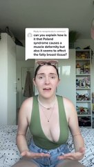 Conoce la extraña historia de mujer a la que solo le creció un seno