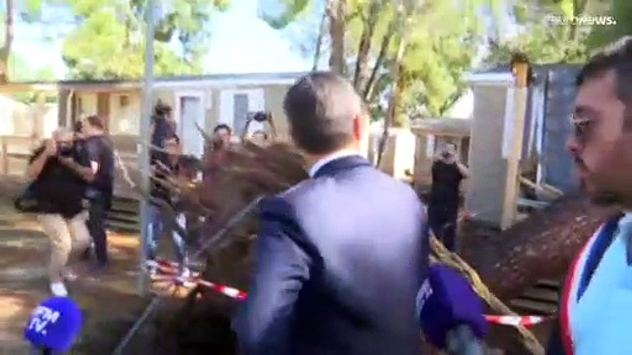 Штормовые ветра и проливные дожди на юге Европы