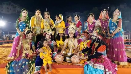 अजमेर में जन्माष्टमी पर झांकियों ने लुभाया