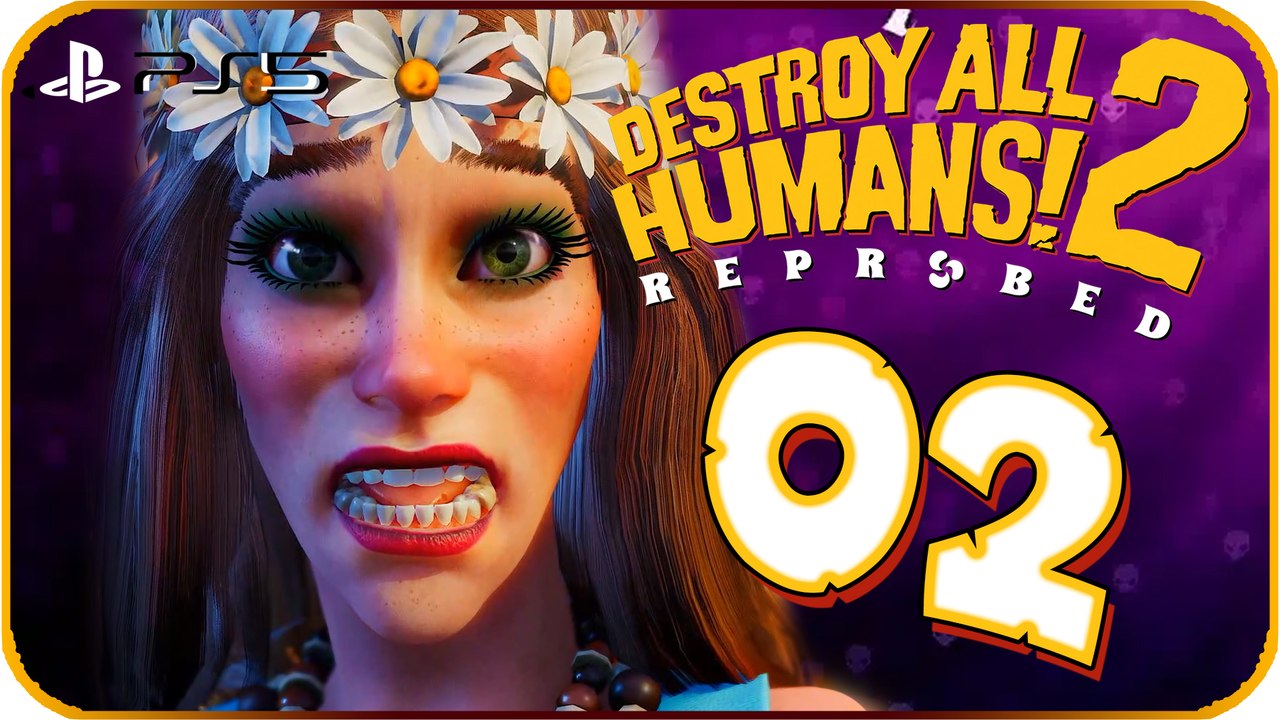 Destroy All Humans! 2 Reprobed Walkthrough Part 2 (PS5) No Commentary