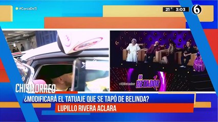 Lupillo Rivera ¿Se modificará tatuaje que tapó Belinda?