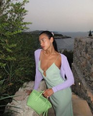 Dua Lipa's Plunging Slinky Slip Dress Is a Masterclass in Vacation Dressing