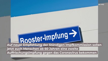 Download Video: STIKO empfiehlt zweiten Booster für Menschen über 60