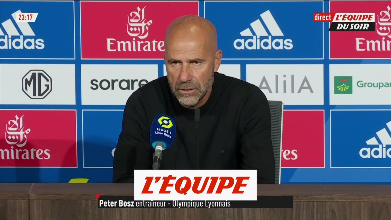 Peter Bosz (OL) « On ne peut pas continuer comme ça » - Foot - Ligue 1