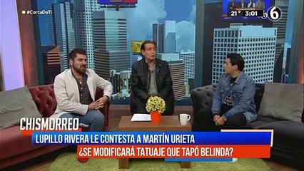 Lupillo Rivera ¿Se modificará tatuaje que tapó Belinda?