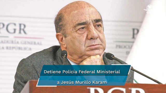 FGR detiene al exprocurador Jesús Murillo Karam