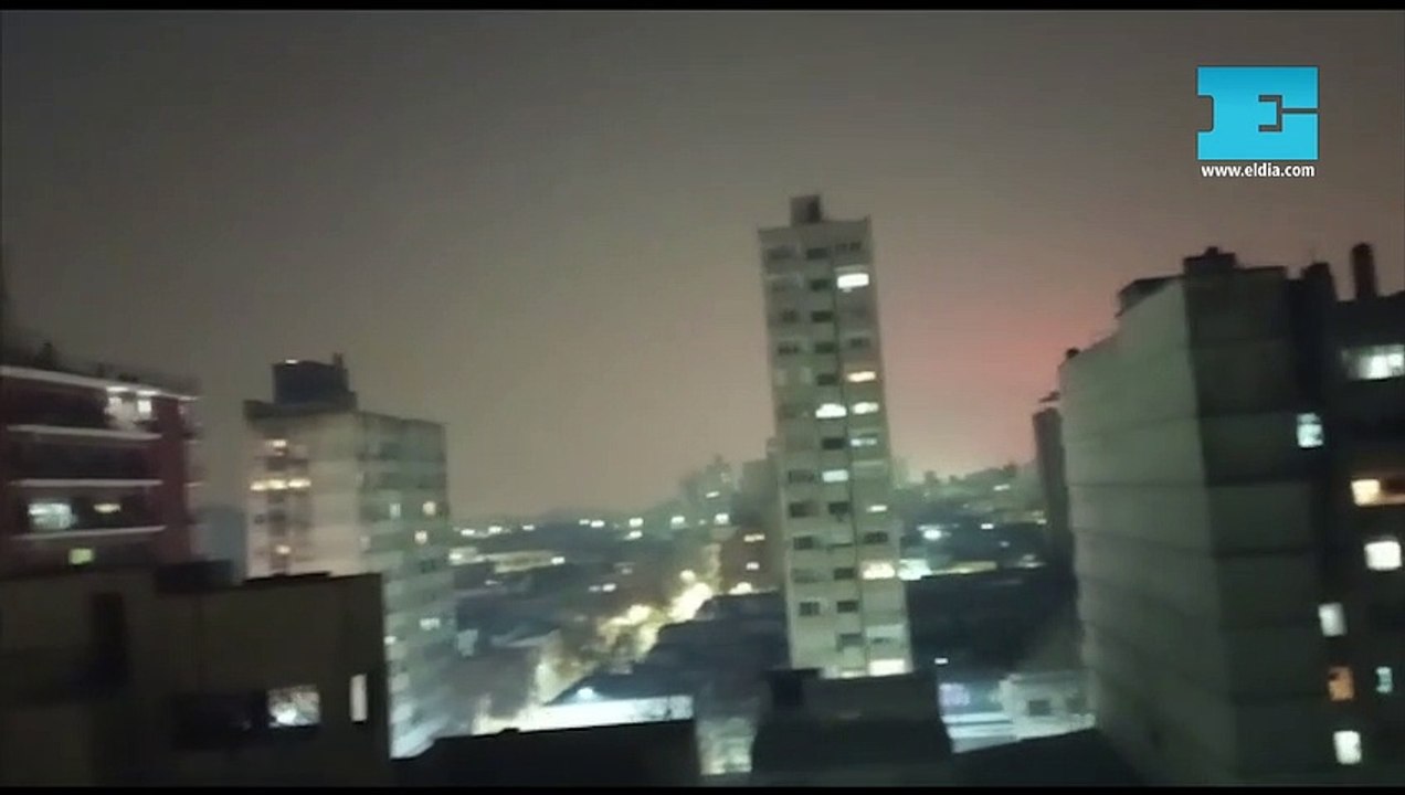 La Plata, tapada por el humo