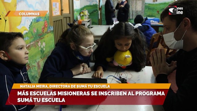 Más escuelas misioneras se inscriben al programa sumá tu escuela