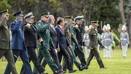 Ceremonia de transmisión de mando de la Policía Nacional