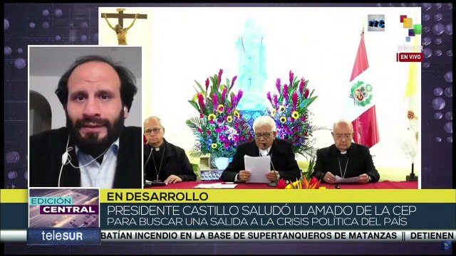 Presidente Pedro Castillo saluda llamado de la Conferencia Episcopal para abordar crisis en el país