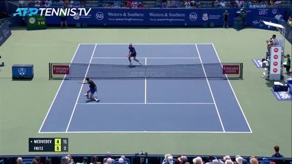 Cincinnati - Medvedev est au rendez-vous et file en 1/2