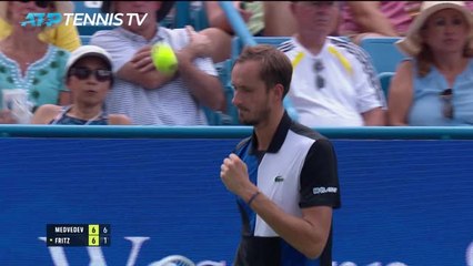 Download Video: Medvedev downs Fritz to reach Cincinnati semis