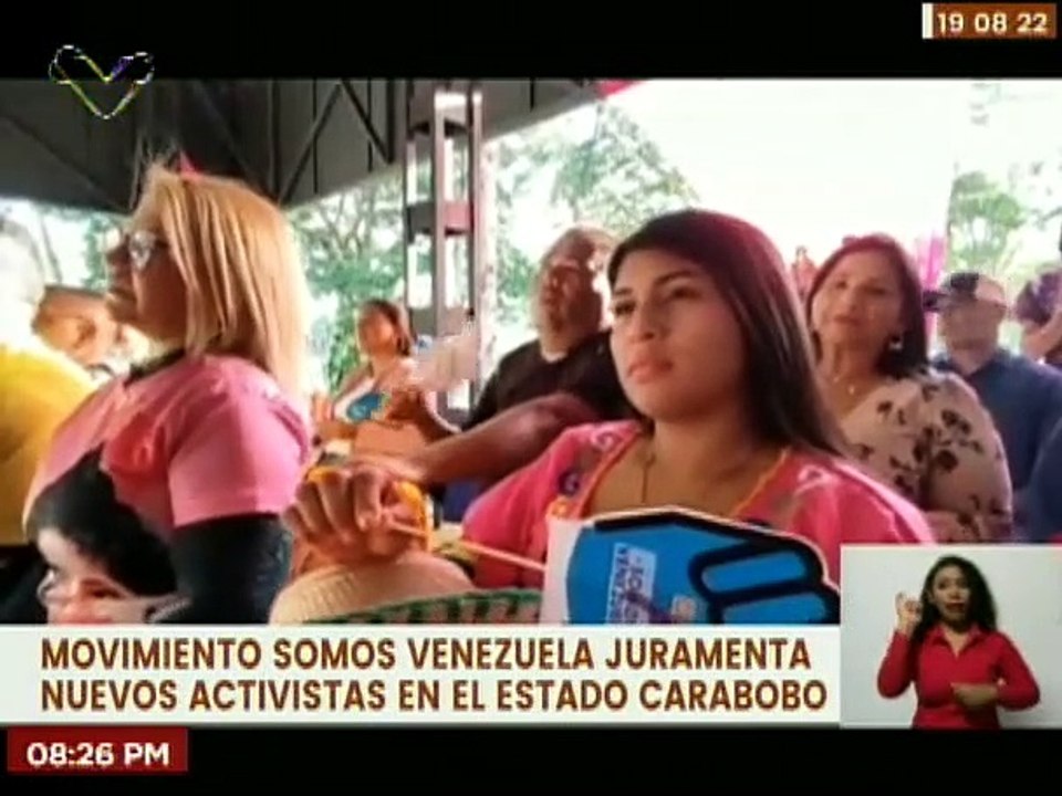 Movimiento Somos Venezuela juramenta nuevos activistas en el estado Carabobo